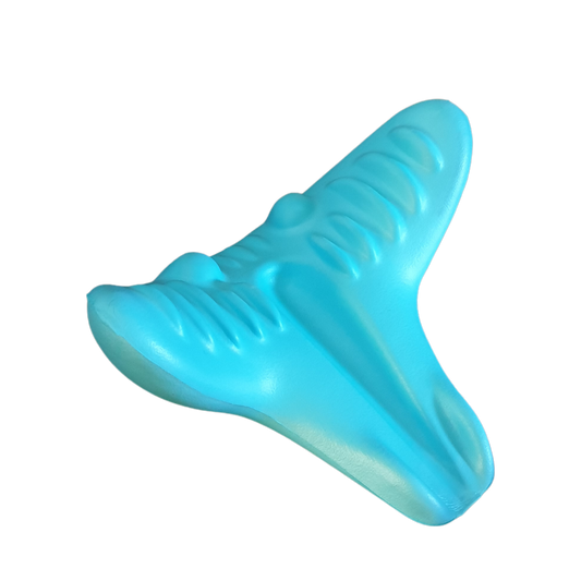 Ergonomic Neck Relief Pillow for Comfort and Support – Blue