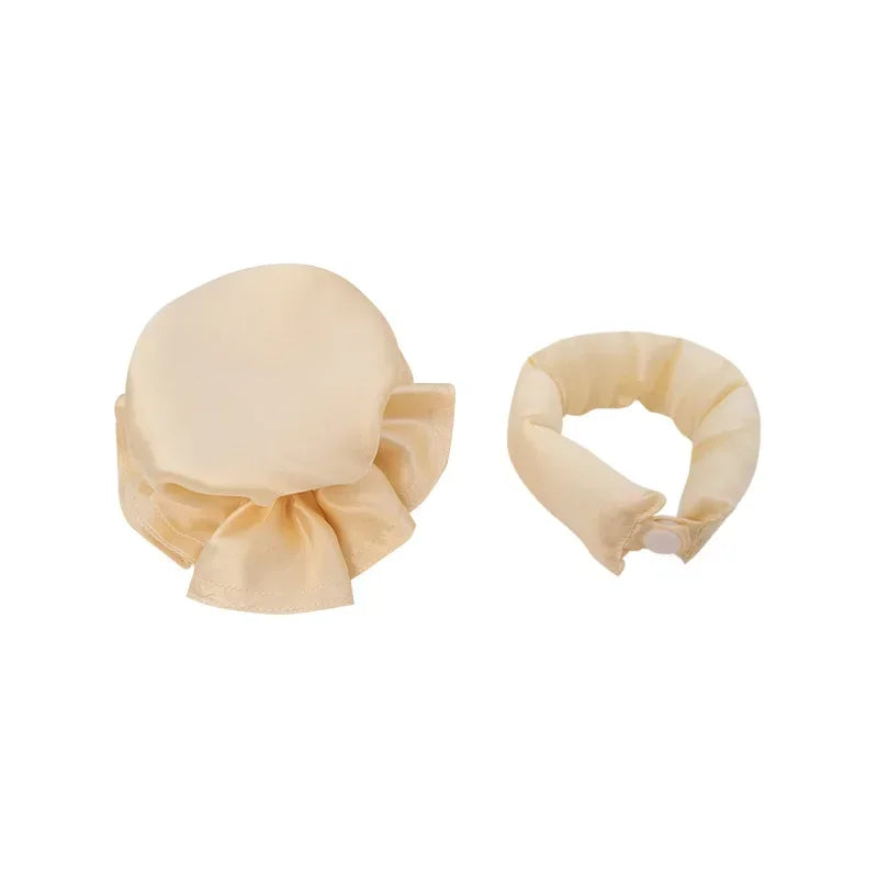 BunBun Curlers – No Heat, Nourishing, and Perfect for a Salon-Quality Look at Home! – Solid yellow