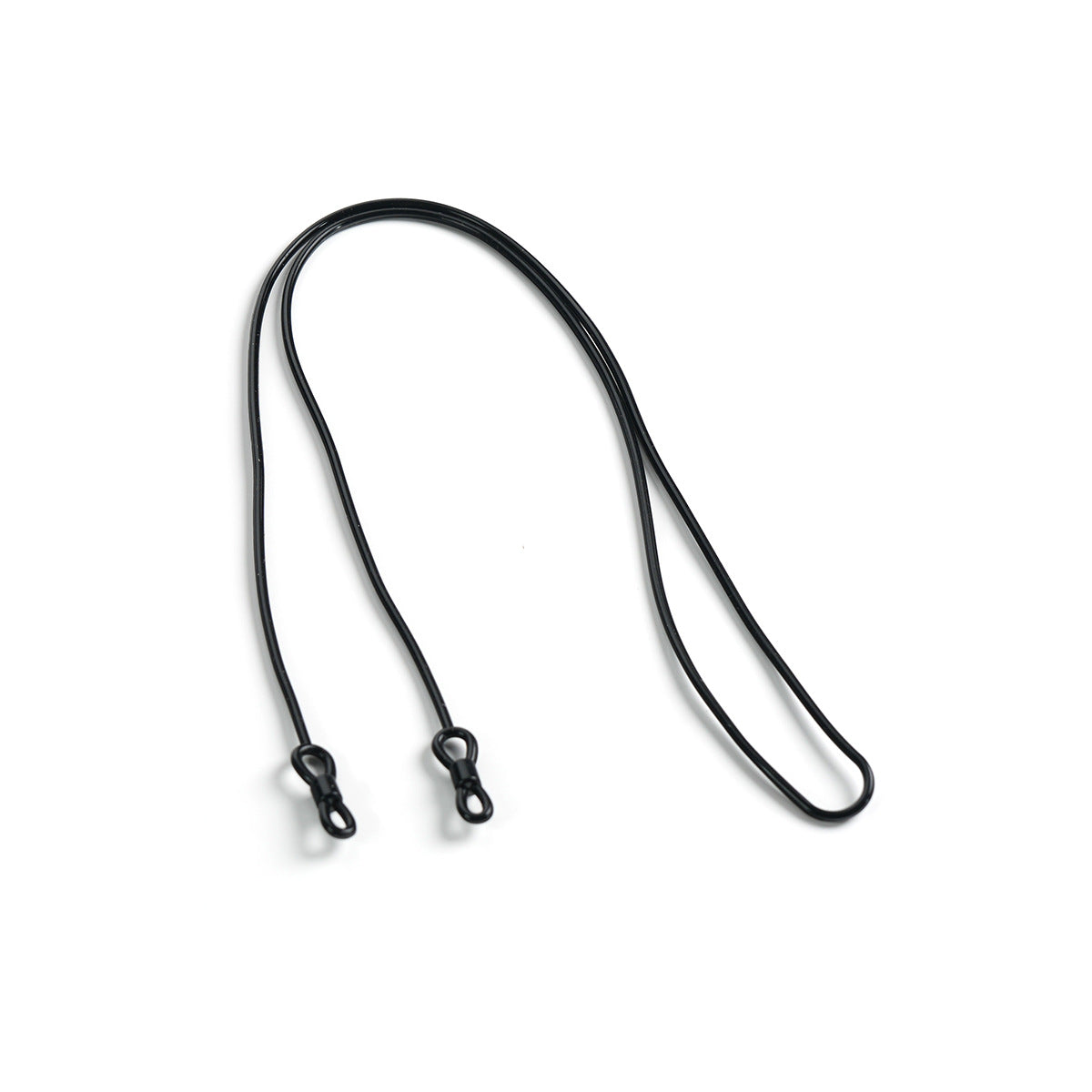 Silicone Lanyards with Adjustable Design – Black