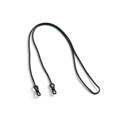 Silicone Lanyards with Adjustable Design – Black