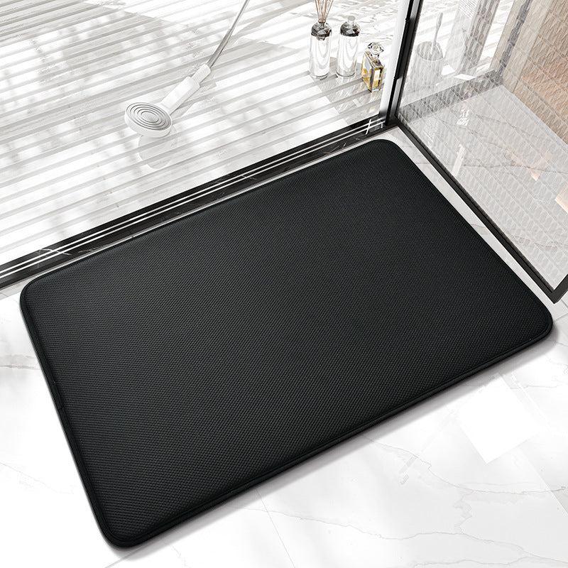 Bathroom Mat for Reducing Fatigue – Black