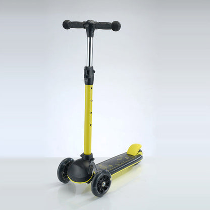 Height-Adjustable Kickboard Scooter – Black