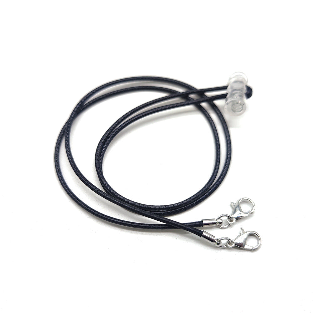 Customizable Eyewear Strap for Secure Fit – Black