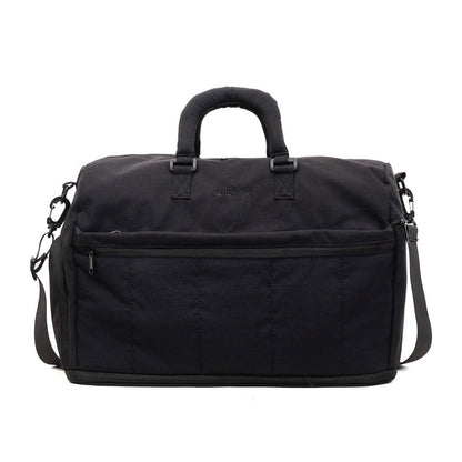 Versatile Weekender Bag with Adjustable Features – Black