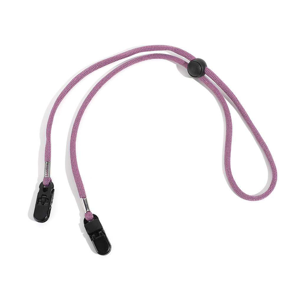 Customizable Eyewear Retention Strap System – Purple