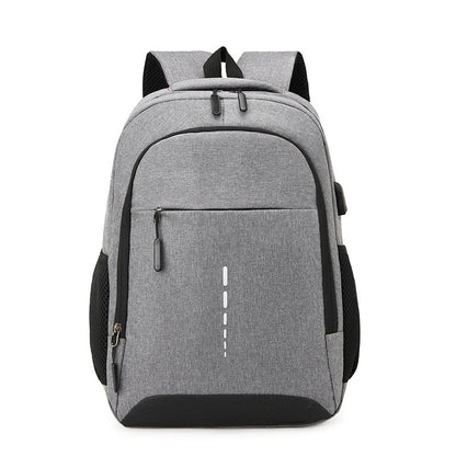 Ergonomic Laptop Backpack with Adjustable Straps – Gray