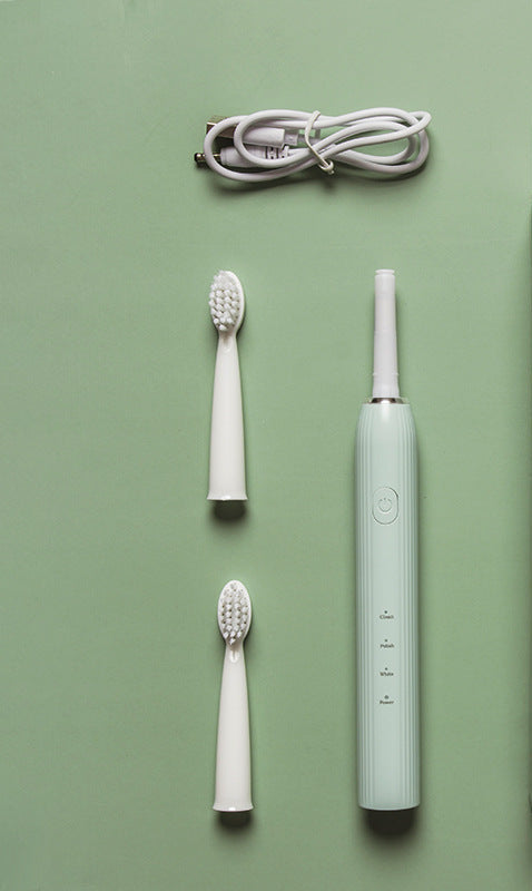 Electric Toothbrush with Advanced Features – Ice Blue