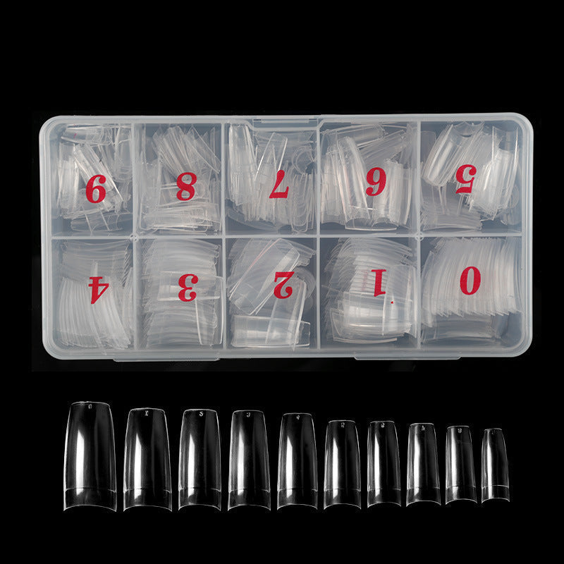 Nail Tips Set in Acrylic Material – French