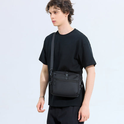 Compact Sling Bag with Adjustable Strap – Black