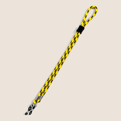 Adjustable Eyewear Strap for Secure Fit – Yellow