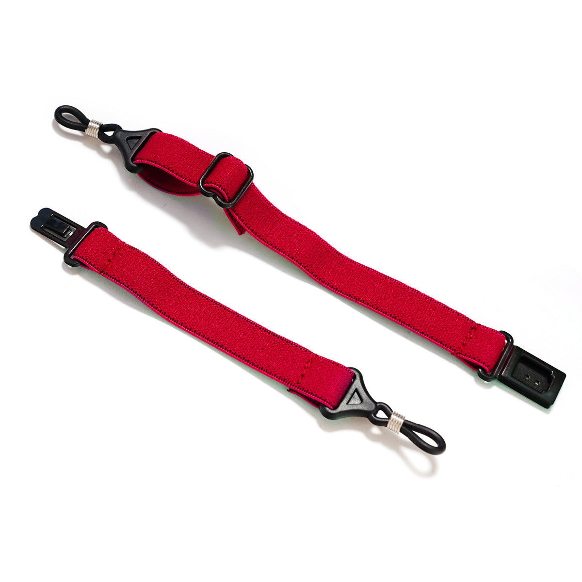 Versatile Eyewear Strap with Adjustable Length – Red