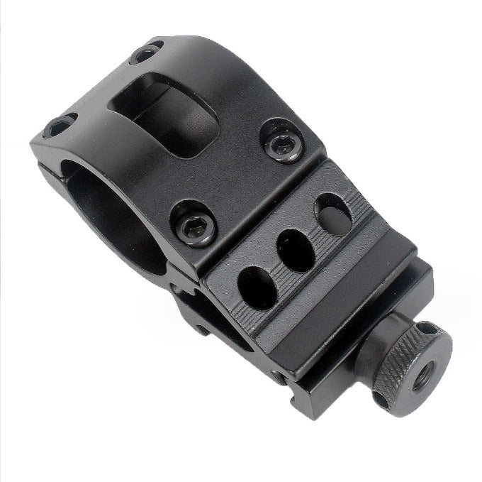 Tactical Gun Mount Bracket with Adjustable Design – Black