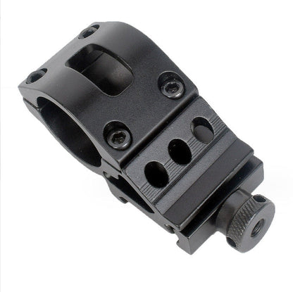 Tactical Gun Mount Bracket with Adjustable Design – Black