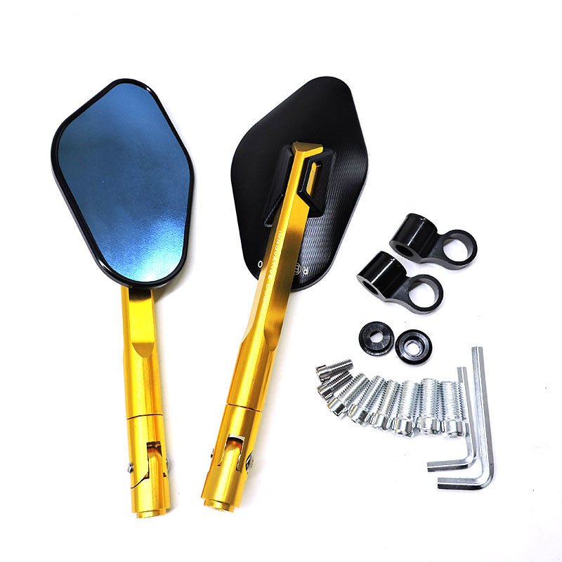 Universal Adjustable Side Mirrors for Motorcycles