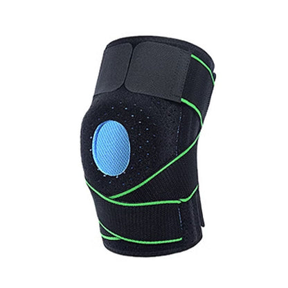 Knee Support Brace with Adjustable Straps – Green