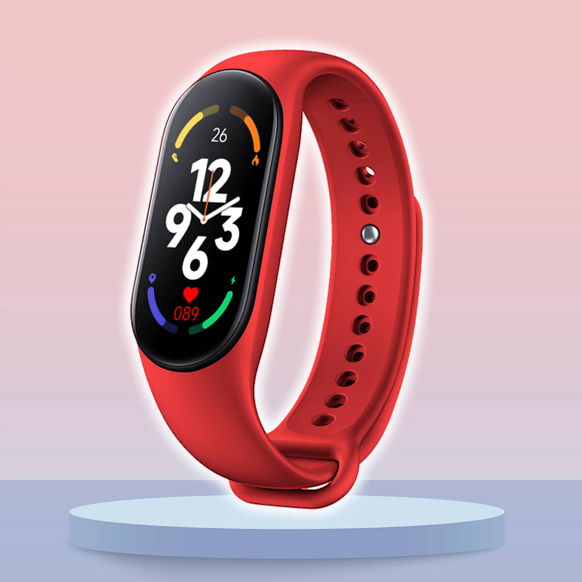 Children's Fitness Tracker Watch – Smartwatch with GPS and Heart Rate Monitor – Red