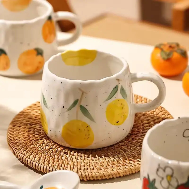 Handcrafted Stoneware Coffee Cup