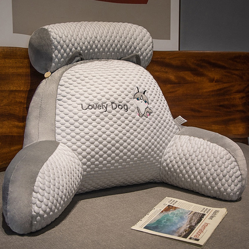 ErgoSupport Cushion for Ultimate Comfort – Gray