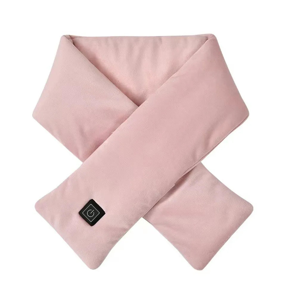 Smart Heated Neck Wrap for Ultimate Comfort – Light Pink