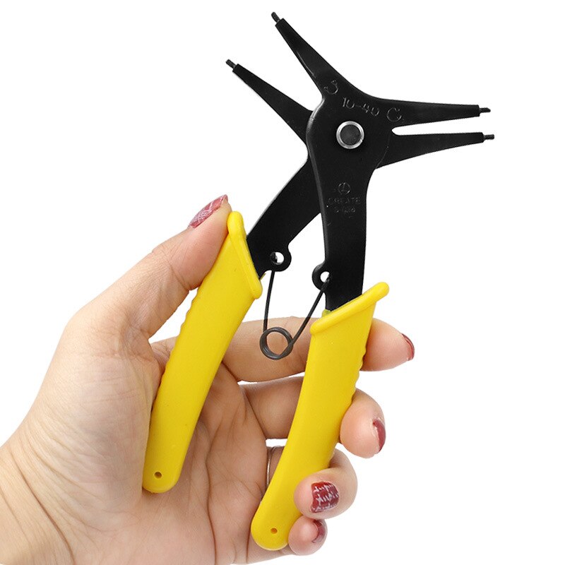 Versatile Dual-Function Circlip Pliers Tool