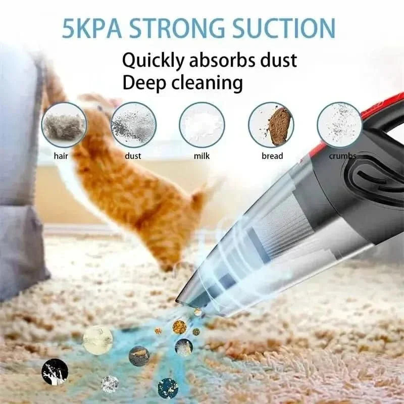 Powerful Handheld Vacuum Cleaner