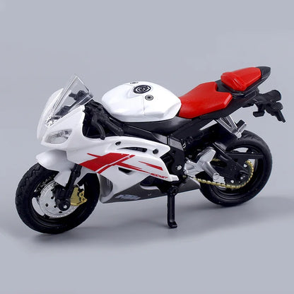 1:18 Scale Diecast Sportbike Model - Yamaha R6 Alloy Motorcycle Replica for Kids – WEISS