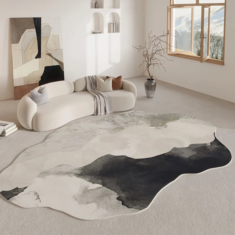 Soft Retro Area Rug for Living Room and Bedroom
