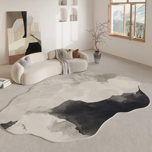 Soft Retro Area Rug for Living Room and Bedroom