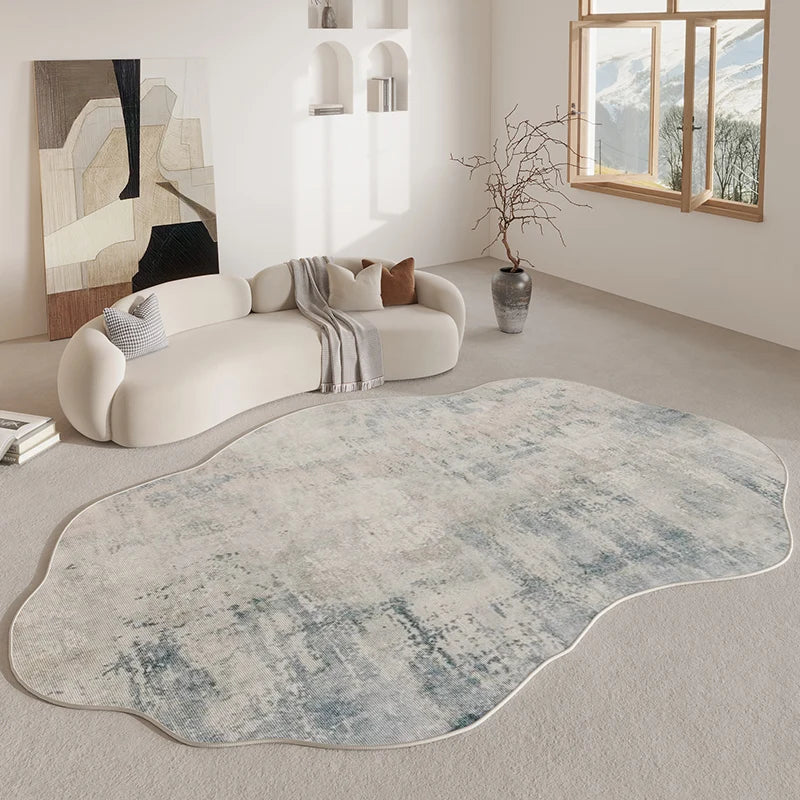 Soft Retro Area Rug for Living Room and Bedroom
