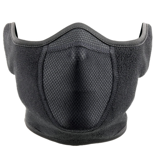 Thermal Face Mask and Cover for Cold Winter Weather – Black