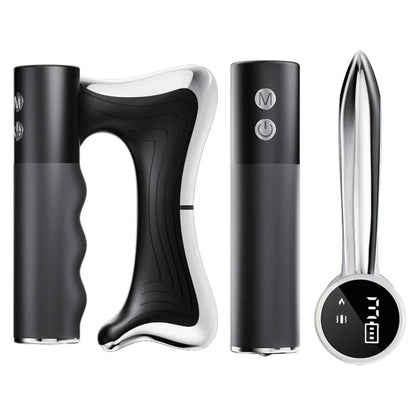 Electric Muscle Massager with Heat, Vibration, and Adjustable Temperature