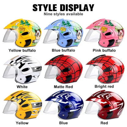 Children's Motocross Helmet for Ages 3 to 9 – Blaze Design