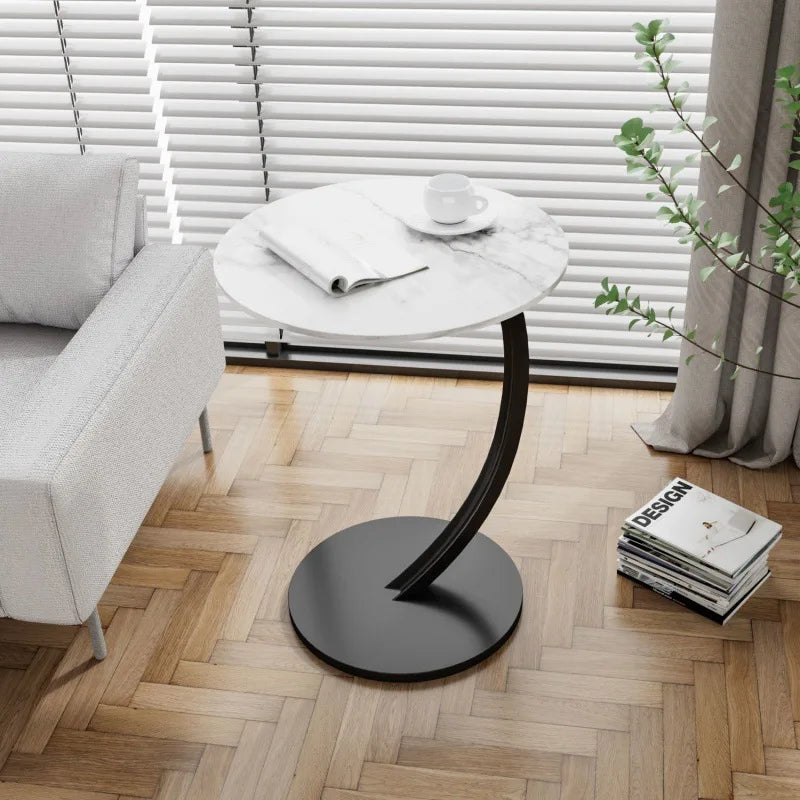 Reinforced Round Side Table for Living Room and Bedroom – G