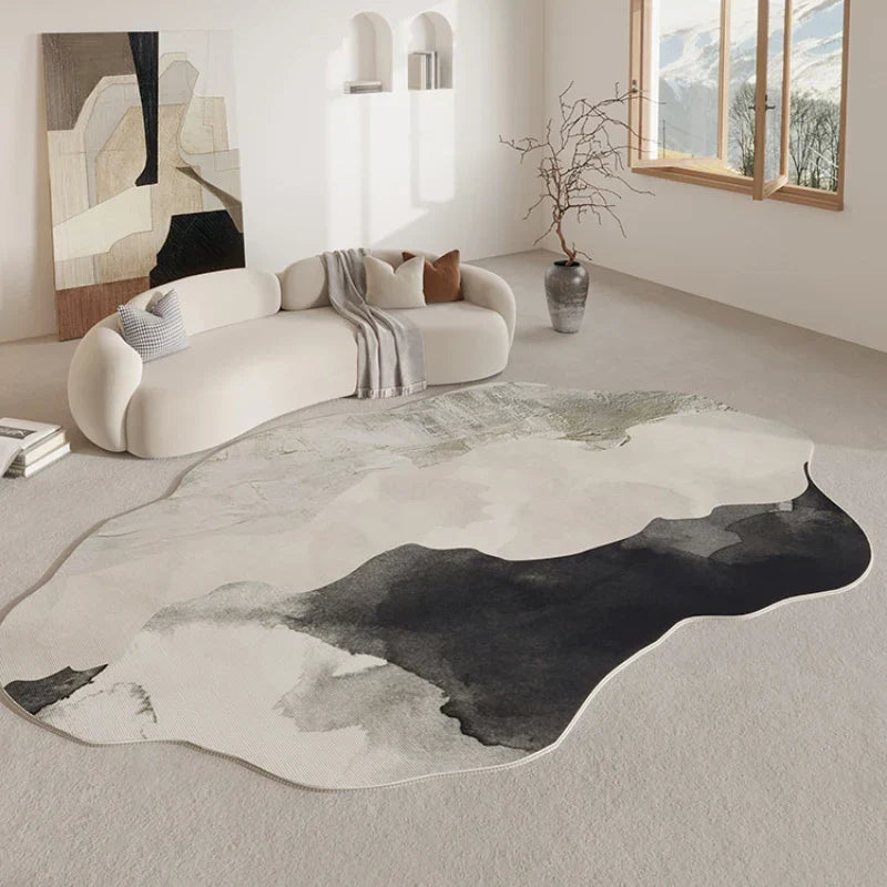 Soft Retro Area Rug for Living Room and Bedroom