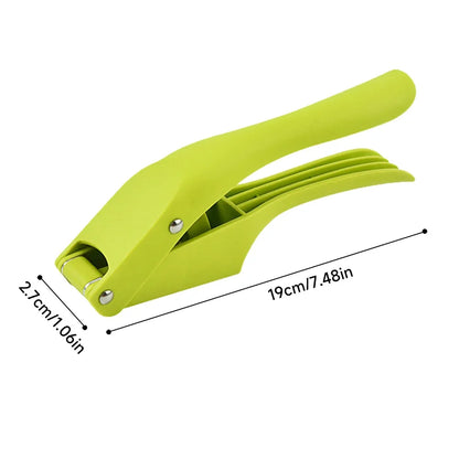 2-in-1 Kitchen Gadget for Slicing and Crushing Garlic