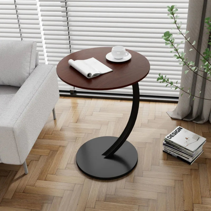 Reinforced Round Side Table for Living Room and Bedroom – C