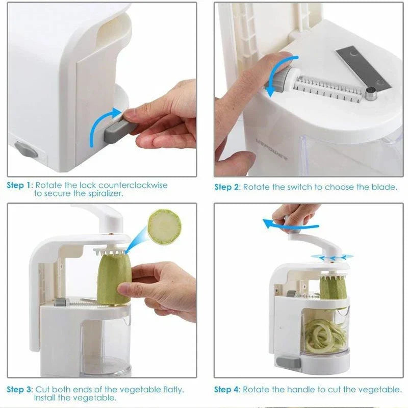 Versatile Green Gourmet Kitchen Slicer - All-in-One Multi-Function
