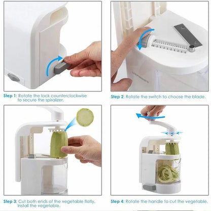 Versatile Green Gourmet Kitchen Slicer - All-in-One Multi-Function