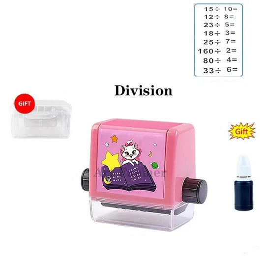 4-in-1 Fun Math Stamp Tool for Kids – Division