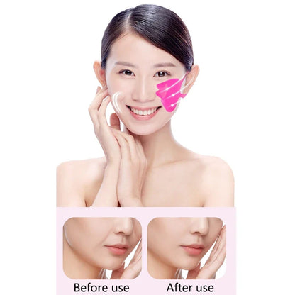 1/2pcs Anti Wrinkle Patches Reusable Silicone Facial Lifting Pads Improve Nasolabial Fold Prevent Face Skin Sag Skincare Tools