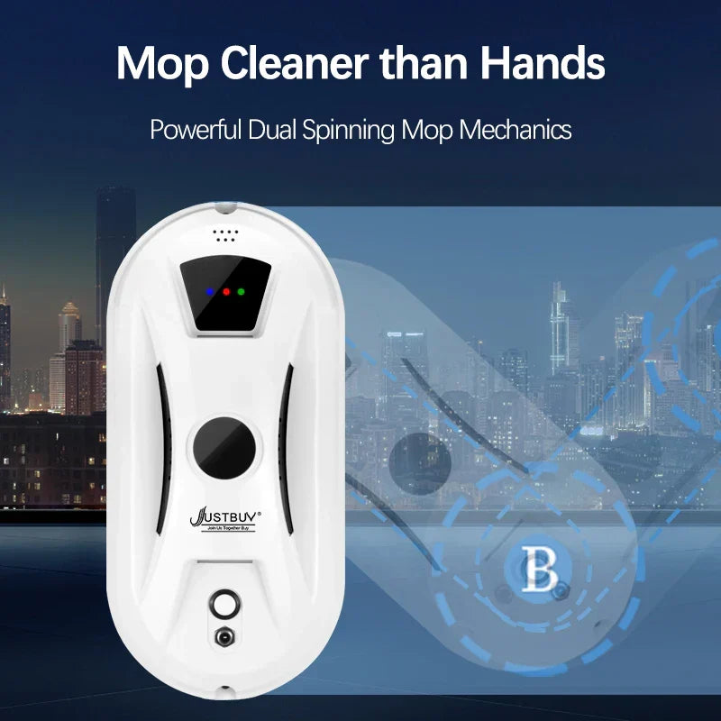 Smart and Efficient Window Cleaning Robot - Safe Operation