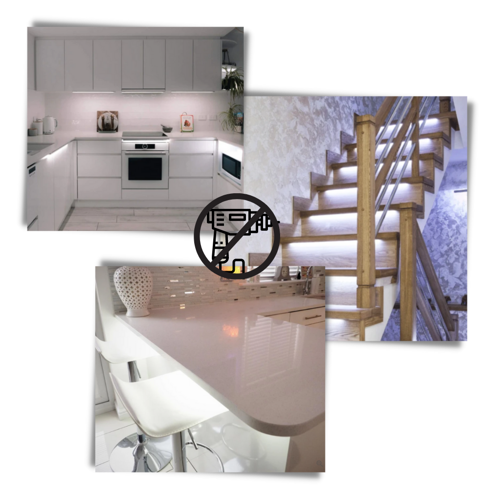 Smart Motion-Activated LED Light for Home