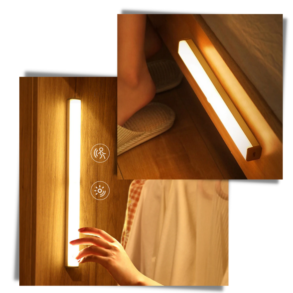 Smart Motion-Activated LED Light for Home