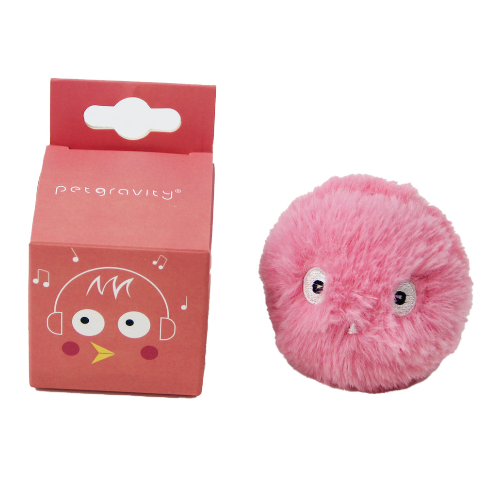 Interactive Smart Toy Ball for Cats – Pink