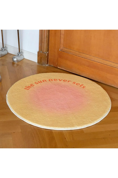Round Area Rug for Bedroom – A