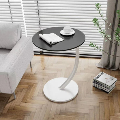 Reinforced Round Side Table for Living Room and Bedroom – E