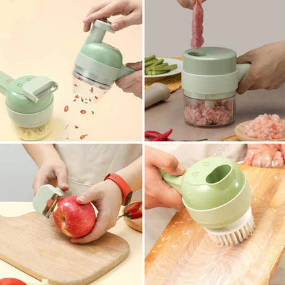 Ultimate Kitchen Master: 4-in-1 Food Prep Tool