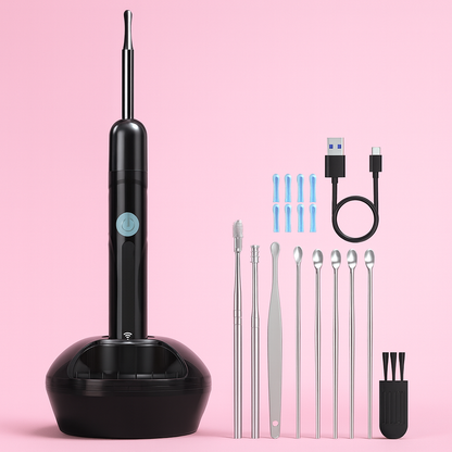 Ear Cleaner with Camera - Clean and healthy ears – Black