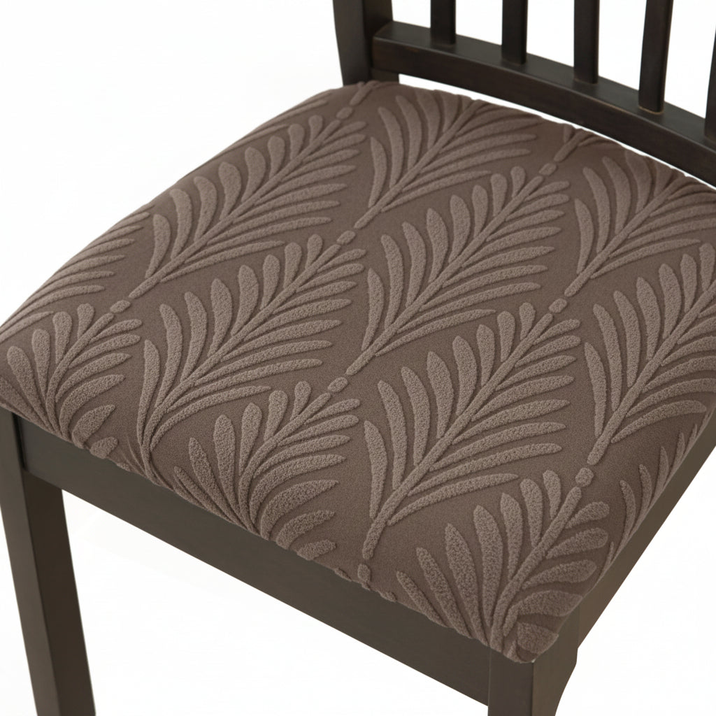 ElegantGuard Dining Chair Covers – Stylish Protection for Your Seats – Khaki