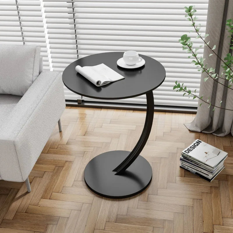 Reinforced Round Side Table for Living Room and Bedroom – B